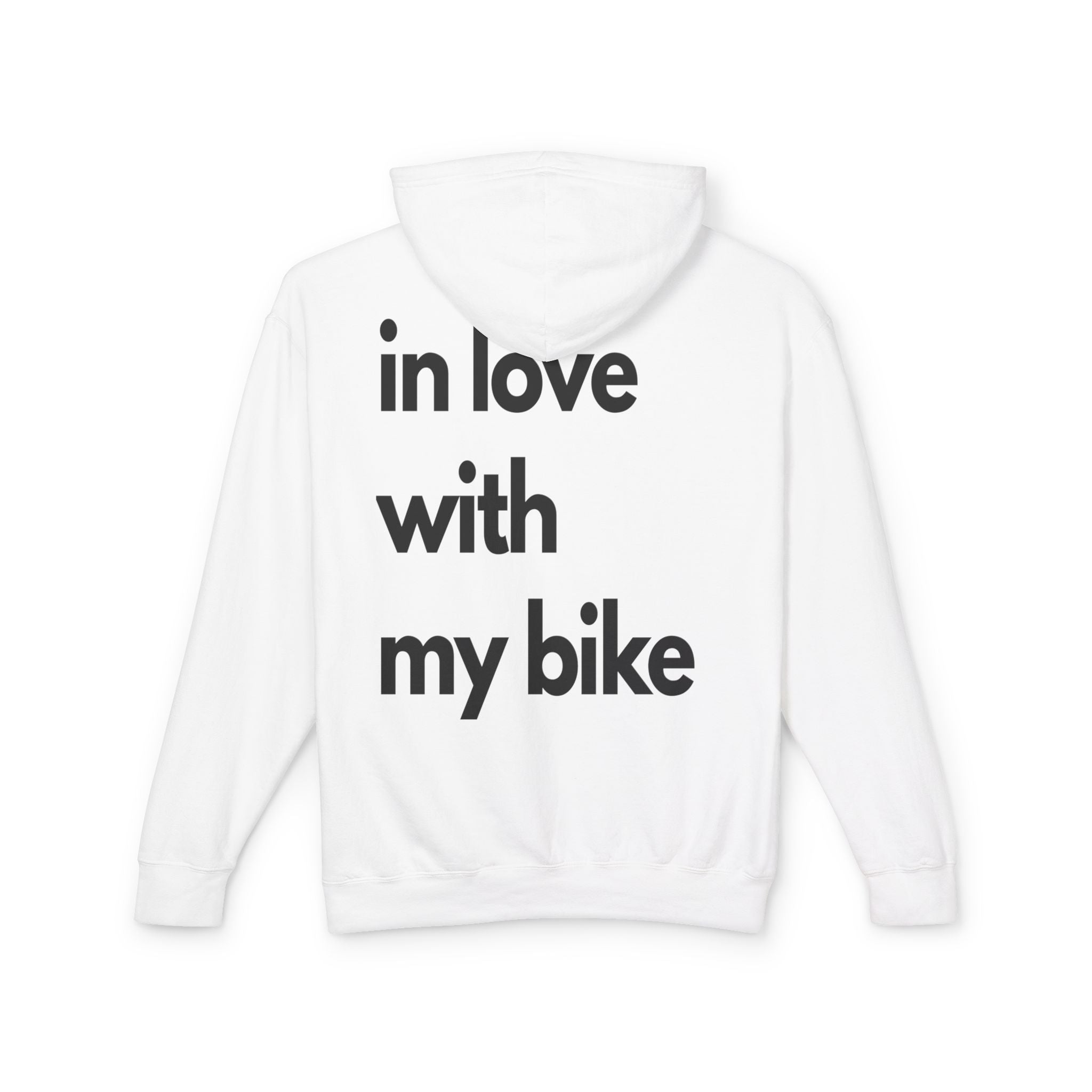 in love w my bike hoodie