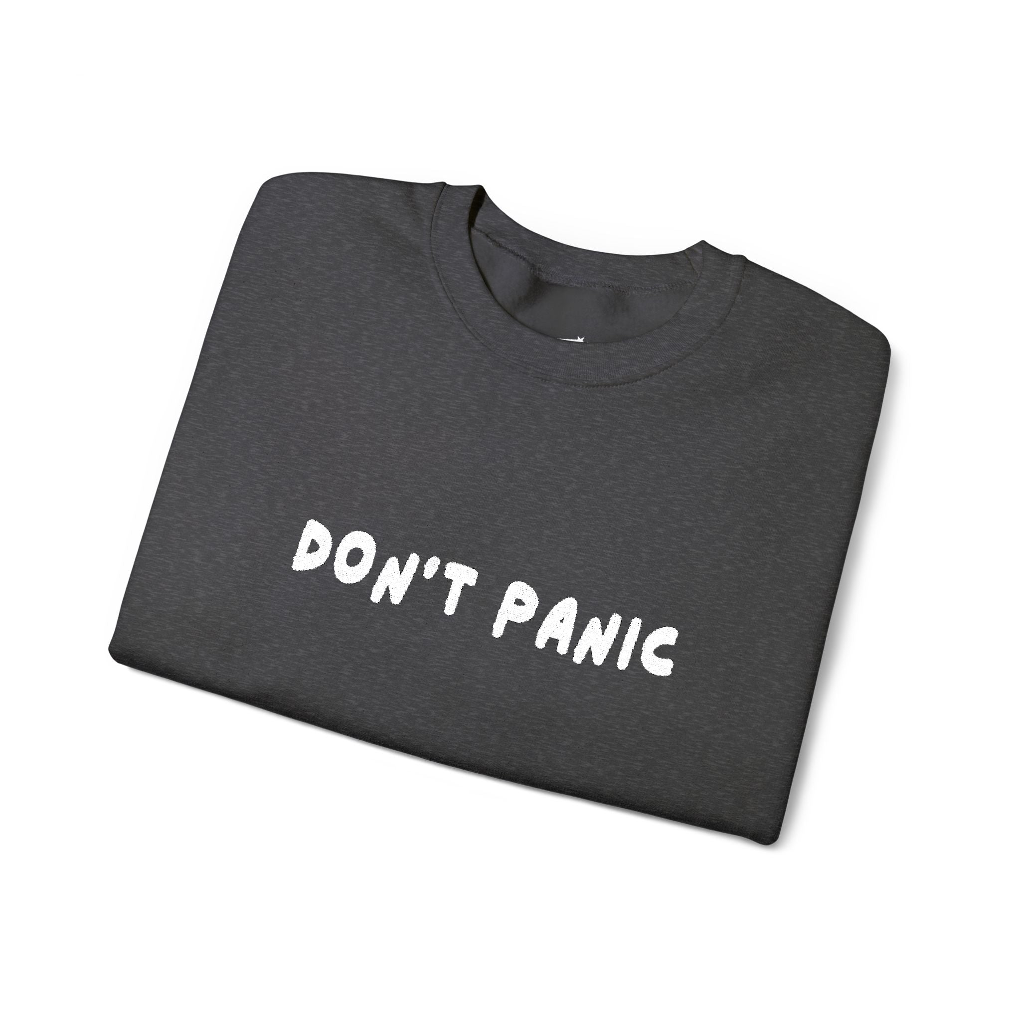 BLWNUP 'don't panic" embriodery pull over