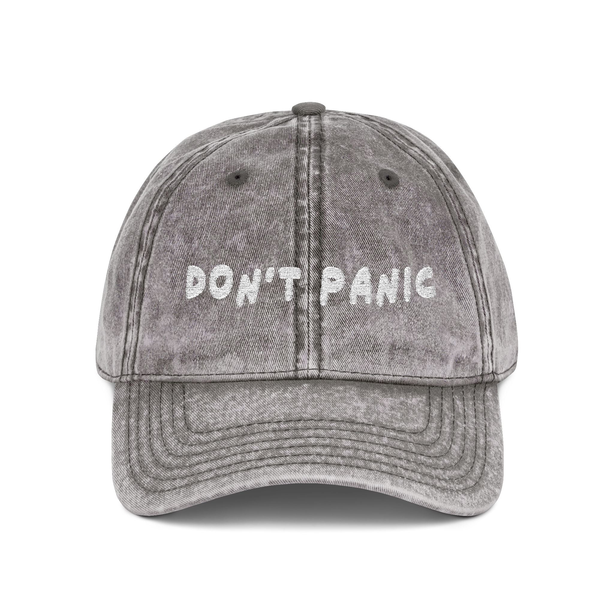 BLWNUP "don't panic" embroidery cap