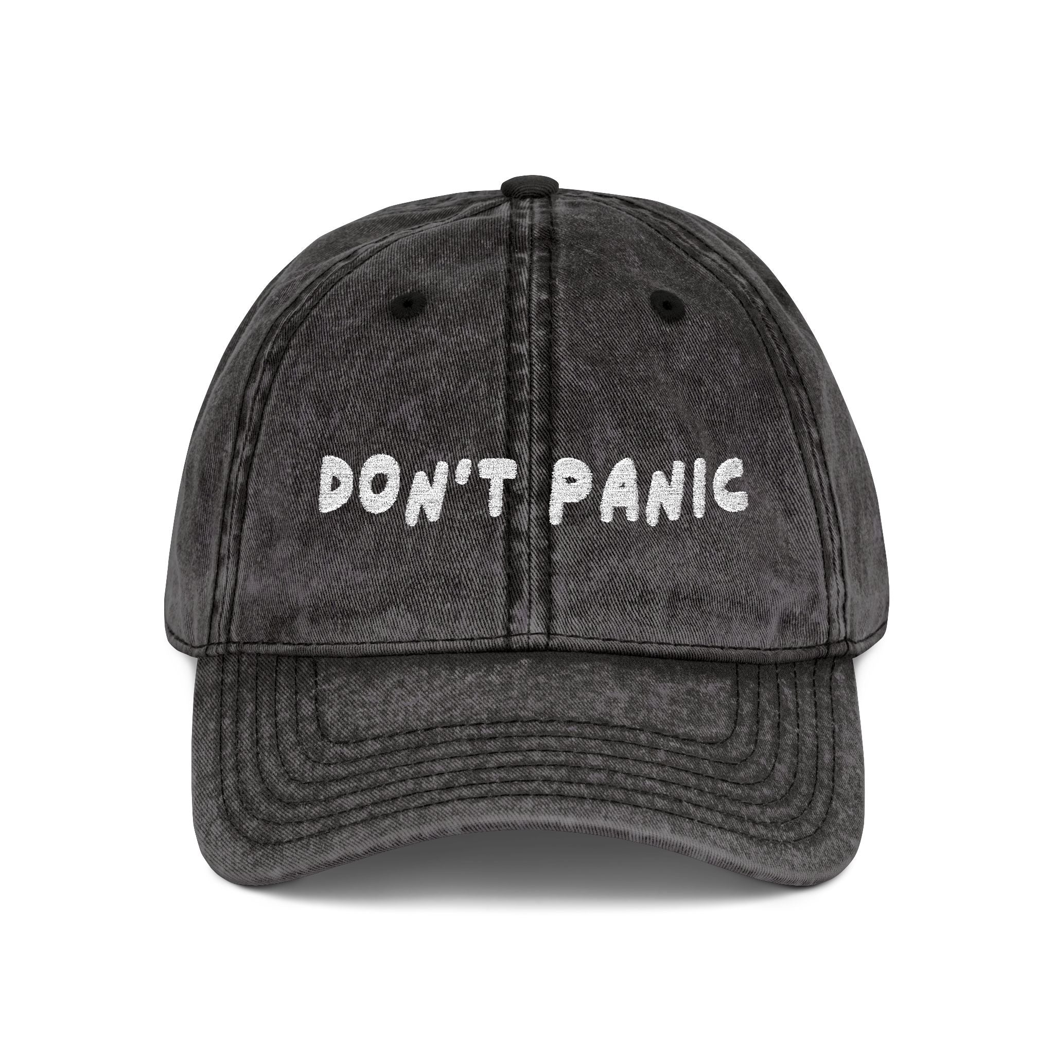 BLWNUP "don't panic" embroidery cap