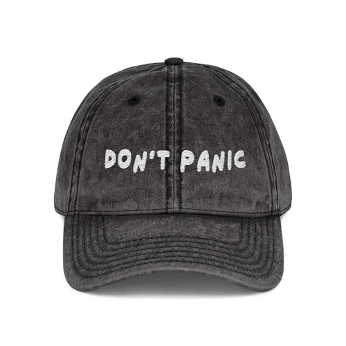 BLWNUP "don't panic" embroidery cap
